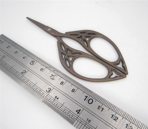 Embroidery Scissors - Bronze Decorative 3